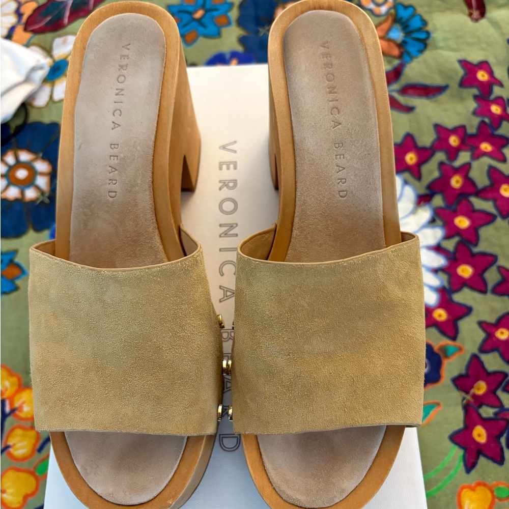 Veronica Beard Hannalee Sandals- size 6- with box and dust bag